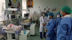 モンゴル国の国立第二病院へ「Cpap（持続陽圧呼吸療法装置）」